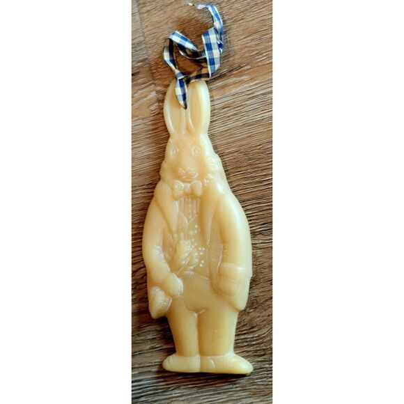 Primitive Americana wax homedecor figurine lot heart bunny Pooh sunflower bundle - Picture 7 of 11